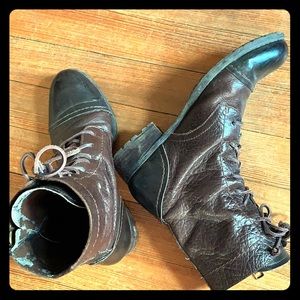 Military style boots Franco Sarto